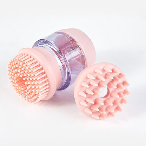 Pet Double Comb Massage Cleaning Comb Bath Brush Cat And Dog Silicone Comb