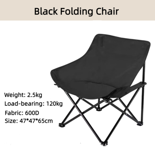 New Outdoor Portable Camping Fishing Fashion Folding Chair Barbecue Chair