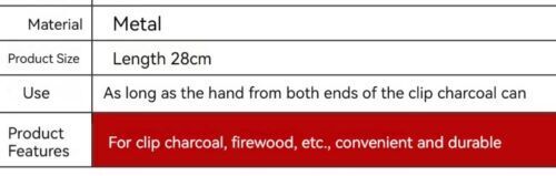 Outdoor Barbecue Tools Accessorie Stainless Steel Food Clips Bakery Bread Clips