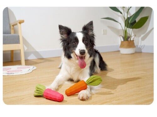 Vocal Bite-resistant Rubber Molars Teeth Cleaning and Boredom Relief Dog Toys