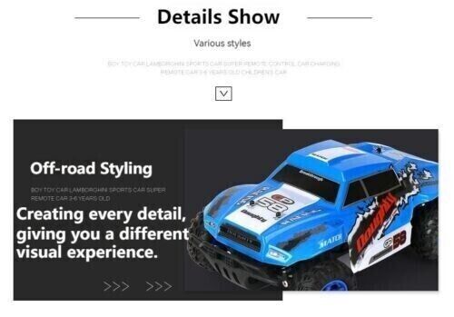 Climbing Electric RC Car Vehicle 4wd 2.4 Kids Buggy High Speed Stunt Racing Toy