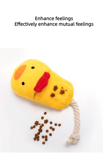 New Pet Vocalizing Sniffing Toys Slippers Plush Toys Puppy Educational Toys