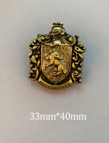 Harry Potter House Badge Pins Hufflepuff Gryffindor Ravenclaw Slytherin Brooch