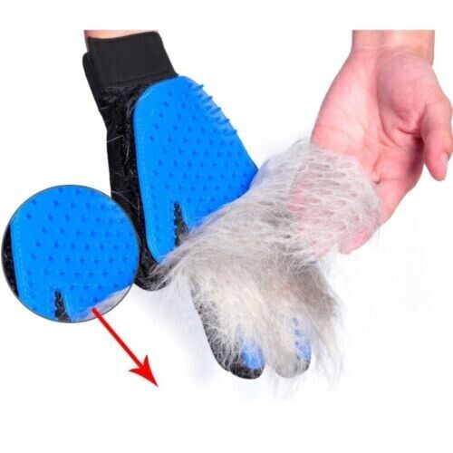 Pet Dog Cat Cleaning Glove Grooming Comb Bathing Remover Hair Shedding Brush