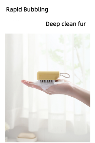 New Cat and Dog Massage Pet SPA Massage Convenient Scrubber Pet Bath Brush