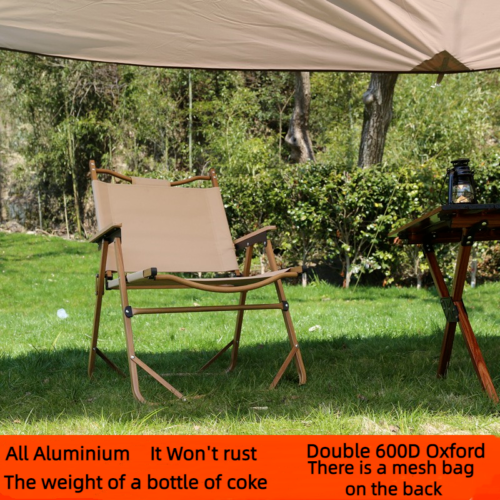 Outdoor Camping Picnic Ultralight Portable Folding Aluminum Barbecue Beach Chair