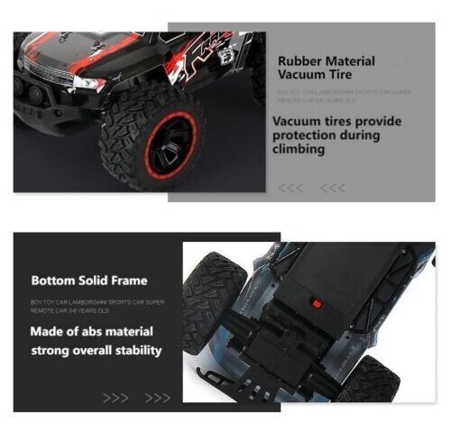 Climbing Electric RC Car Vehicle 4wd 2.4 Kids Buggy High Speed Stunt Racing Toy