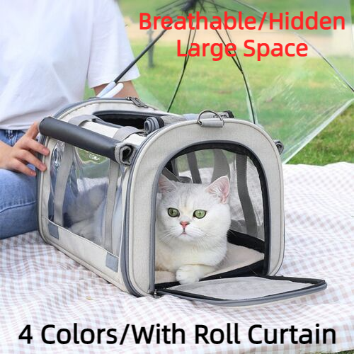 New Breathable Foldable Backpack Portable Pet Bag Portable Pet Going Out Bag