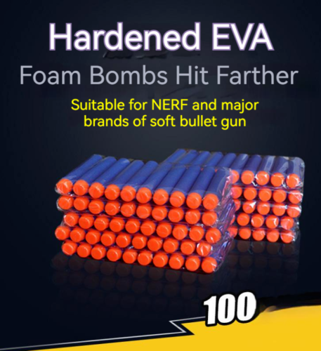 Durable Universal Foam Sponge EVA Bullets For Softball Repeating Toy Guns