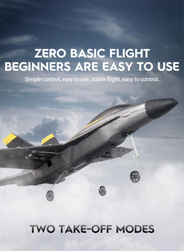 New F18 Remote Control Fixed Wing Fighter Aircraft EPP Foam Glider Kid's Toy