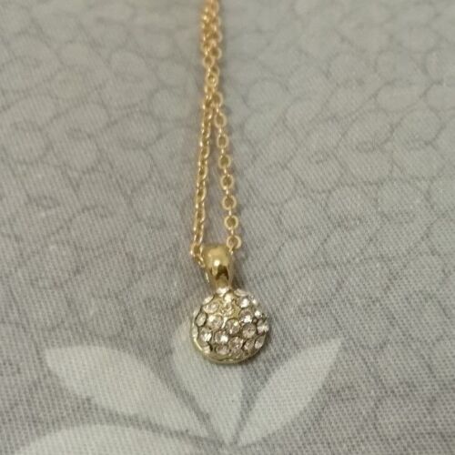 New Elegant Women Gold Choker Statement Bib Chain Pendant Necklace crystal gift