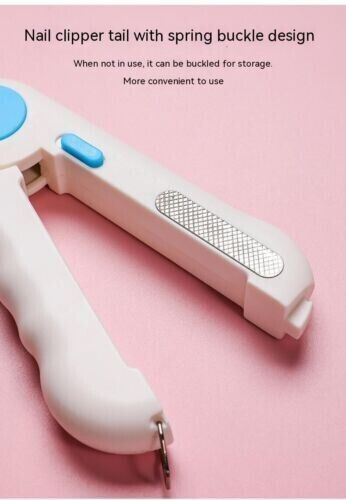 Cat Dog Nail Sharpener Nail Clippers Pet Grooming Cleaning Supplies LED Lights