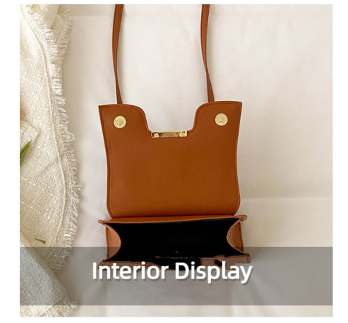 Fashion Women's Crocodile Print Simple Commuting Handbag Shoulder Crossbody Bag