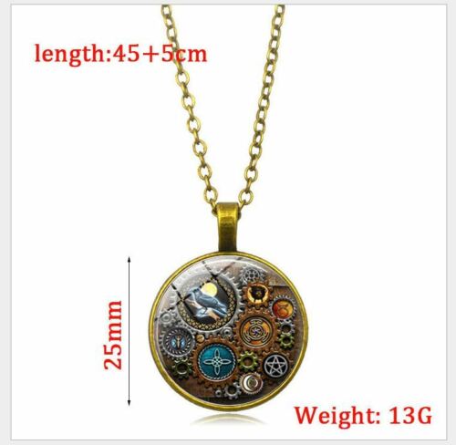 NEW FASHION charm chain Round Pendant Necklace Unisex Fashion Jewelry
