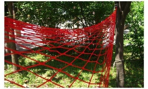 Outdoor Travel Hiking Swing Hammock Portable Aerial Nylon Rope Leisure Mesh
