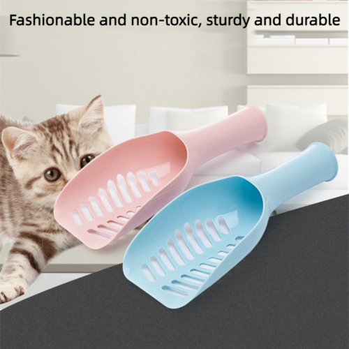 Overstriking Handle Cat Litter Scoop Hollow Pet Litter Scoop Cleaning Supplies
