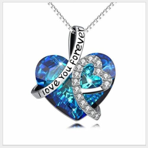 New Women Rhinestone Chain Crystal Necklace Pendant mother Fashion Jewelry MOM