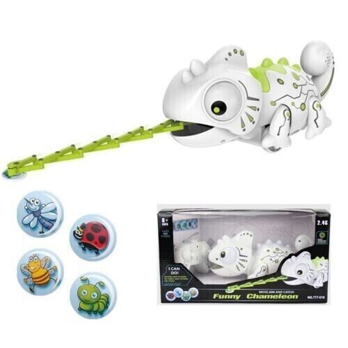 Remote Control Chameleon with Sound Effect Intelligent Machine Pet Creative Toy