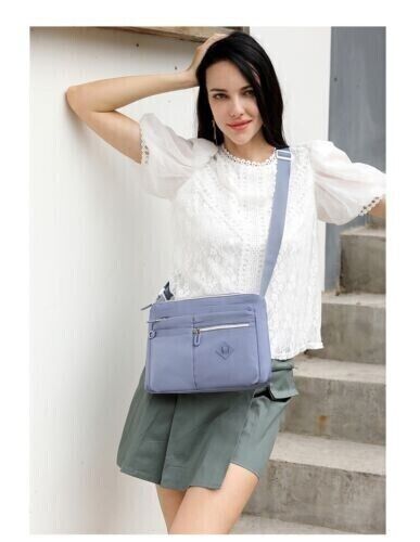 Women's Waterproof Single Shoulder Commute Crossbody Bag Large Capacity Bag