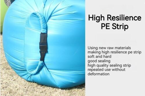 New Outdoor Beach Couch Inflatable Air Bag Sofa Portable Camping Sleeping Bed