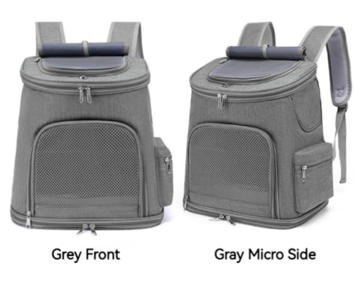 New Portable Folding Outdoor Cat Dog Large Space Double Shoulder Pet Bag