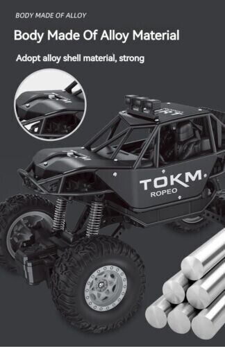 Charge High Speed Racing Alloy Remote Control Buggy Electric Light Car Toy