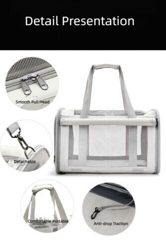New Breathable Foldable Backpack Portable Pet Bag Portable Pet Going Out Bag
