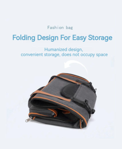 Portable Foldable Breathable Pet Going Out One Shoulder Tote Large Capacity