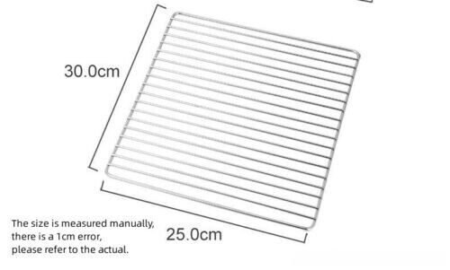 Outdoor Home Durable Tools Thick Stainless Steel BBQ Net Camping Cooking Grill