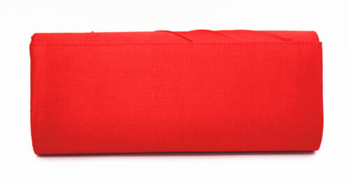 NEW Evening Clutch Bag Shining Satin Lady Wedding Bridal Chain MULTI COLOR gift