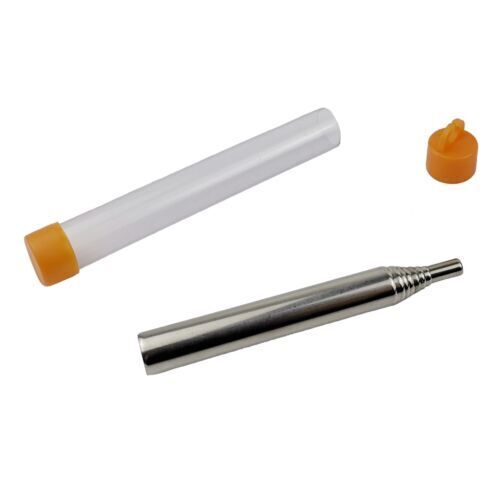 Outdoor Retractable Fire Starter Stainless Steel Fire Blow Stick Camping Gear