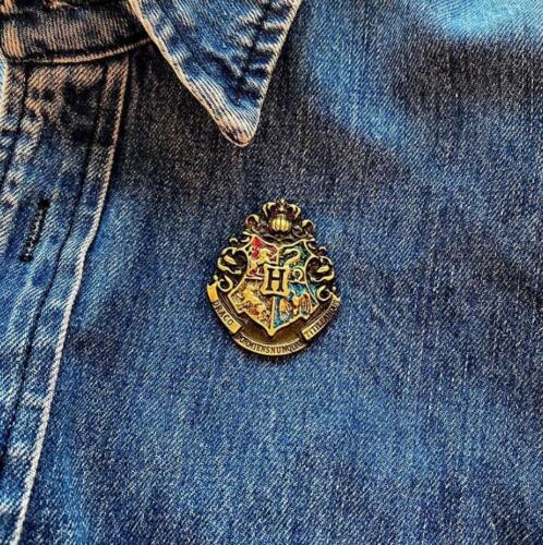 Harry Potter House Badge Pins Hufflepuff Gryffindor Ravenclaw Slytherin Brooch