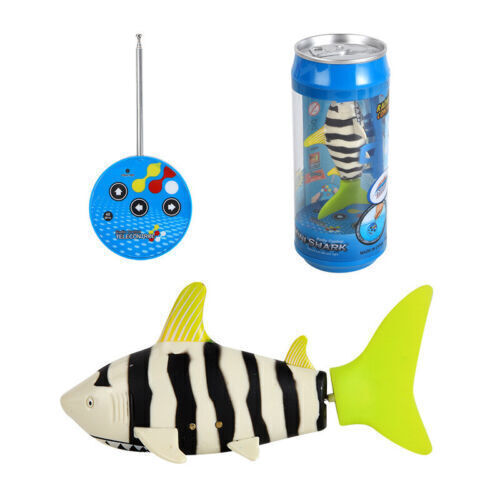 Mini Remote Control Boat Shark Dive Fish Sightsee Submarine Children Toy Gift
