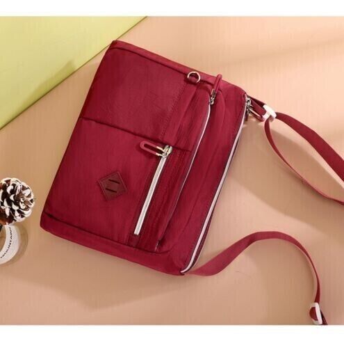 Women's Waterproof Single Shoulder Commute Crossbody Bag Large Capacity Bag