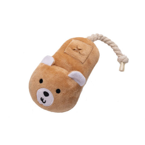 New Pet Vocalizing Sniffing Toys Slippers Plush Toys Puppy Educational Toys