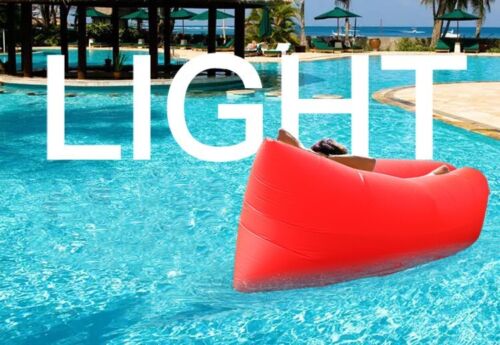 New Outdoor Beach Couch Inflatable Air Bag Sofa Portable Camping Sleeping Bed