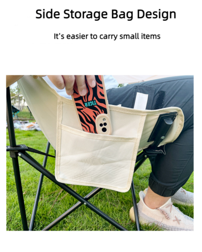 New Outdoor Portable Camping Fishing Fashion Folding Chair Barbecue Chair