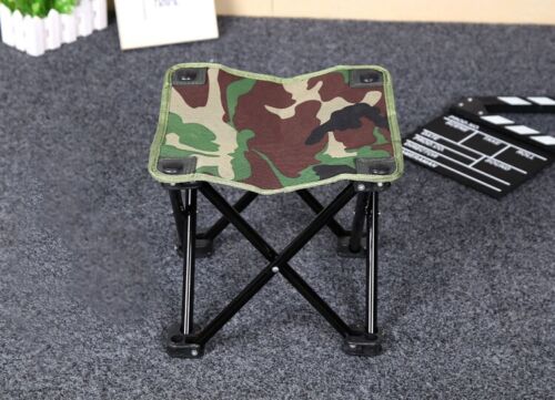 Outdoor Folding Fishing Stool ultralight Backless Camping Picnic Carry-on Chair