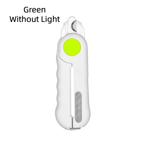 Cat Dog Nail Sharpener Nail Clippers Pet Grooming Cleaning Supplies LED Lights