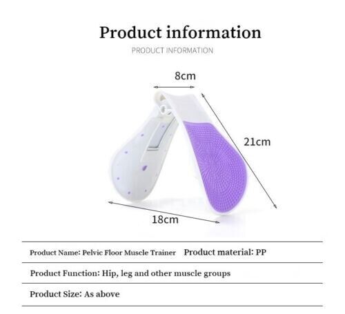 Pelvic Floor Muscle Training Leg Hip Trainer Inner Thigh Exerciser Leg PressTool
