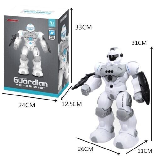 2.4GHz Kid Toys Charge Remote Control Intelligent Gesture Voice Electric Robot