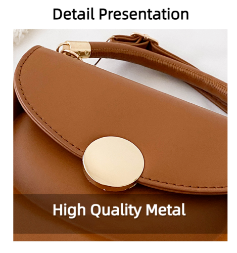 Women's Fashion Personality Handbag Senior Sense Single Shoulder Crossbody Bag
