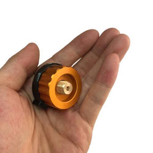 Outdoor Round Stove Head Long Gas Tank Switch Head With Self-Closing Function