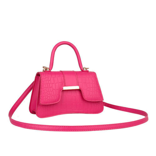 Women's Fashion Crocodile Stripe Simple Handbag Shoulder Bag Crossbody Bag