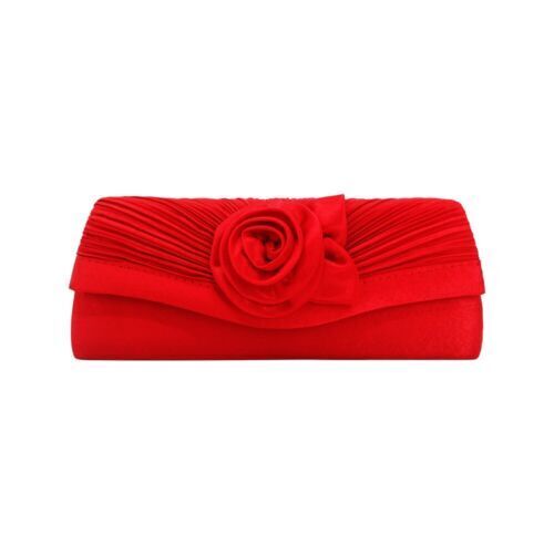 Fashion Evening Clutch Bag Women Pleated Bridal Banquet Wedding Party Handbag