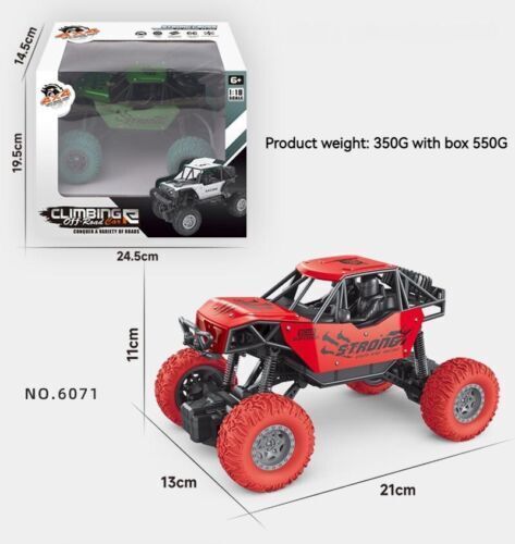 Charge High Speed Racing Alloy Remote Control Buggy Electric Light Car Toy