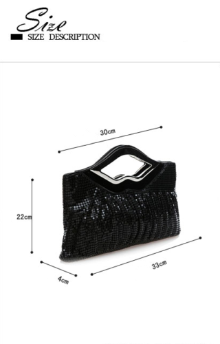 Women Prom Cocktail Pleated Weave Evening Clutch Satin Wedding Bridal Party Bag
