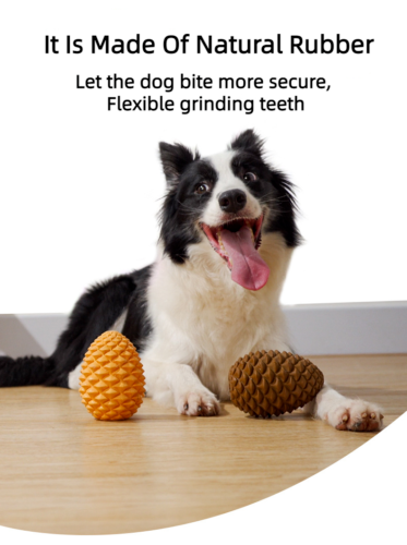 Dog Leaky Food Toy Bionic Pine Cone Interactive Pet Supplies Leaky Food Dog Toy