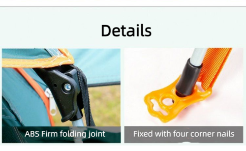 Outdoor Rain Proof Breathable Tent Fully Automatic Camping 3-4 Person Tent