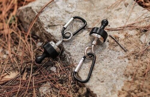 Outdoor Magnet Hooks Magnetic Camp Light Hanging Canopy Tent Hiking Buckles